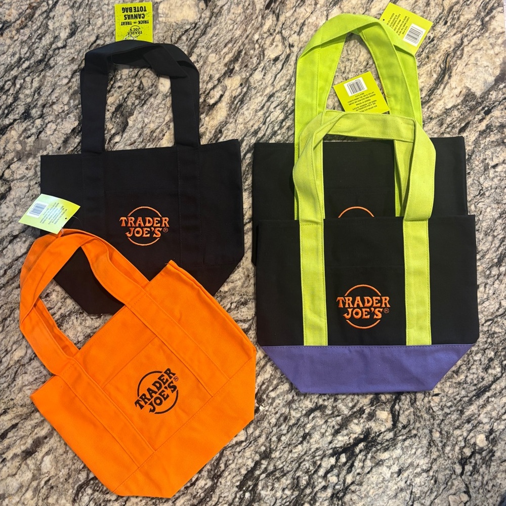 Trader Joe's 2025 Halloween tote bags!